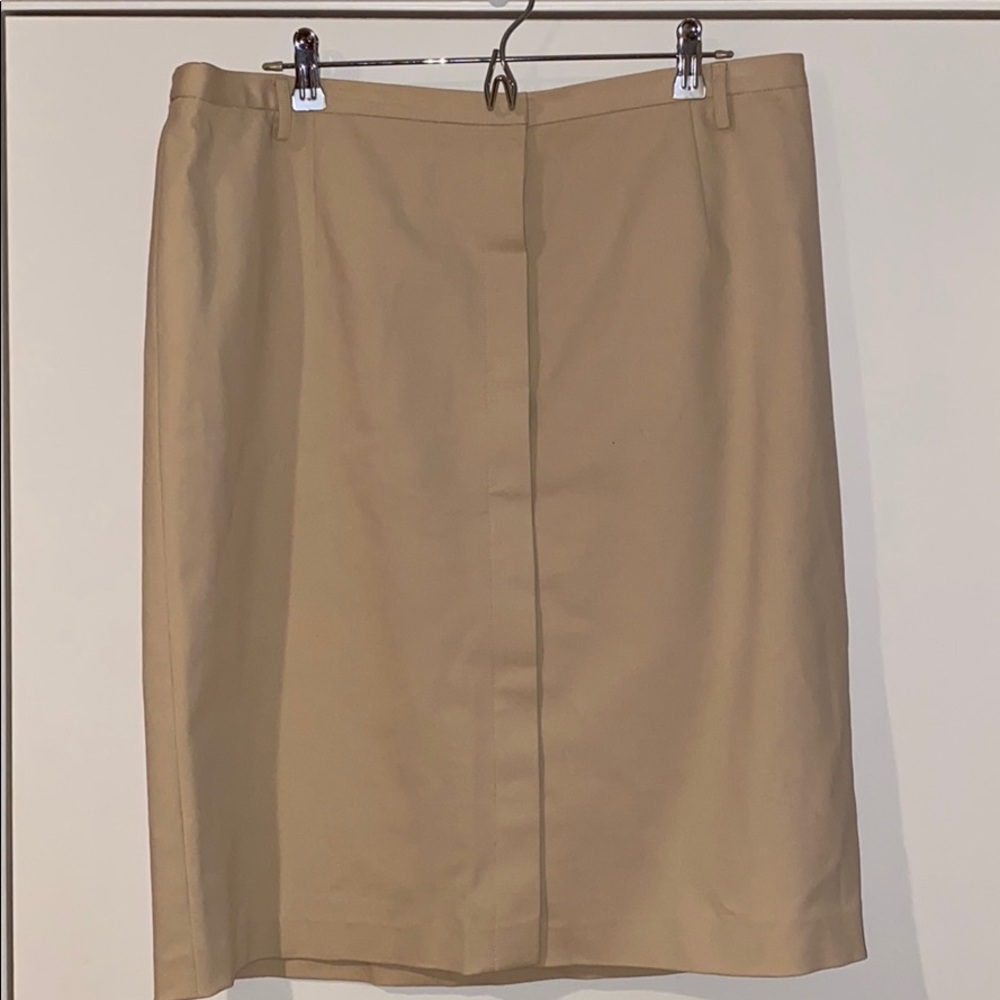 Dana Buchman Button Down Pencil Skirt